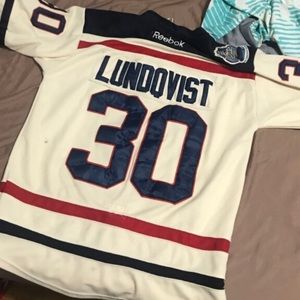Authentic 2012 winter classics lundqvist jersey